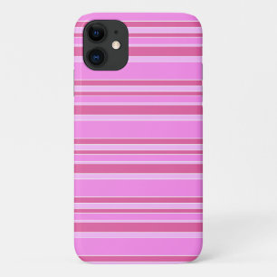 Roze strepen iPhone 11 hoesje