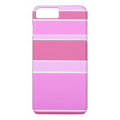Roze strepen Case-Mate iPhone case (Achterkant)