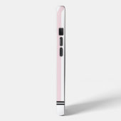 Roze Strepen Custom Samsung Case-Mate iPhone Case (Achterkant / Links)