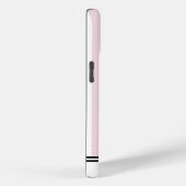 Roze Strepen Custom Samsung Case-Mate iPhone Case (Achterkant / Rechts)