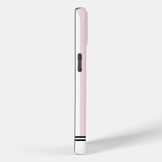 Roze Strepen Custom Samsung Case-Mate iPhone Case (Achterkant / Rechts)
