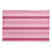 Roze strepen kussensloop (Achterkant)