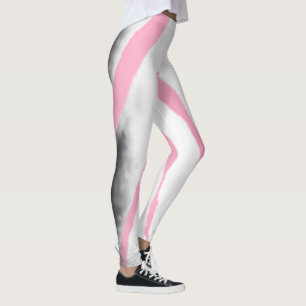 Roze Strepen Leggings
