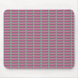Roze strepen muismat