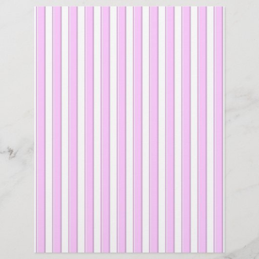 Roze strepen op wit (Voorkant)