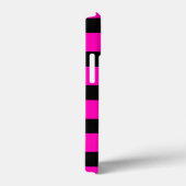 Roze strepen patroon Case-Mate iPhone case (Achterkant / Rechts)