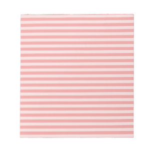 Roze Strepen Patroon Notitieblok