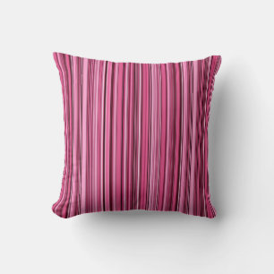 Roze strepen Sierkussen