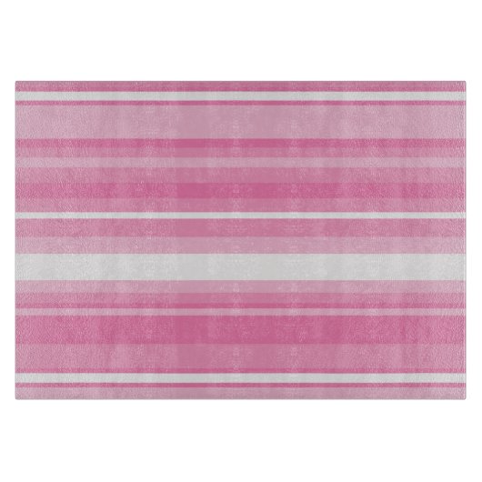 Roze strepen snijplank (Voorkant)