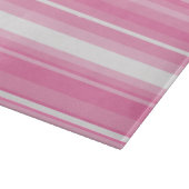 Roze strepen snijplank (Hoek)