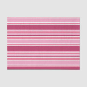 Roze strepen tissuepapier