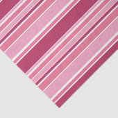 Roze strepen tissuepapier (Detail)