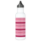 Roze strepen waterfles  (Links)