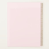 Roze strik 2026 planner (Achterkant)