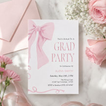 Roze Strik Afstudeer Coquette Esthetiek