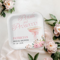 Roze Strik Bloem Blaadjes En Prosecco Bruidsdouche