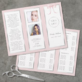 Roze strik brochure