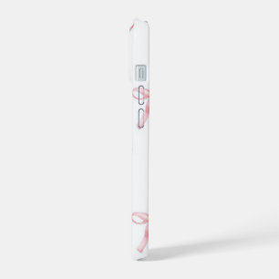 Roze strik iPhone hoesje iPhone 15 Hoesje