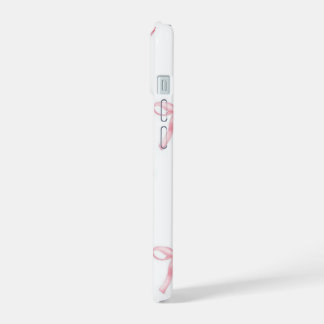 Roze strik iPhone hoesje iPhone 15 Hoesje