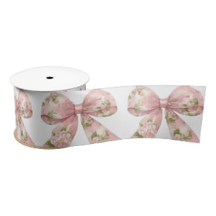 Roze Strik Meisje Baby Shower Lint