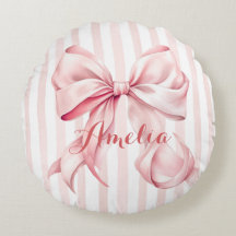 Roze Strik met Lint Personaliseerbaar