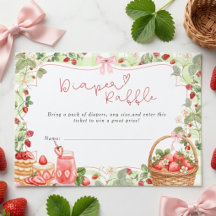 Roze Strik Rozenbessen Zoete Aardbeien Baby Shower