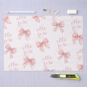 Roze striknaam tissuepapier (Craft)