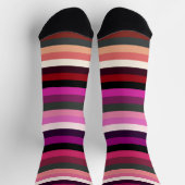 Roze stripes Sokken (Top)
