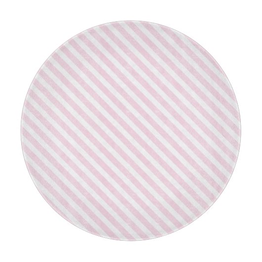 Roze stripkaart snijplank (Voorkant)