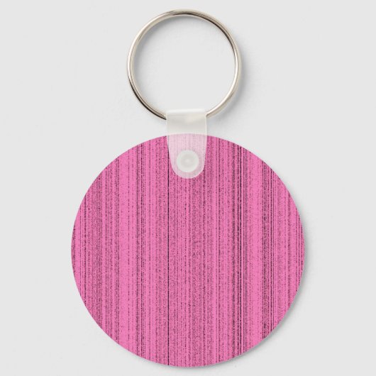 Roze stroken sleutelhanger (Voorkant)
