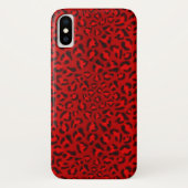 Roze strooktextuurpatroon. Case-Mate iPhone case (Achterkant)