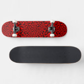 Roze strooktextuurpatroon. skateboard (Horizontaal)