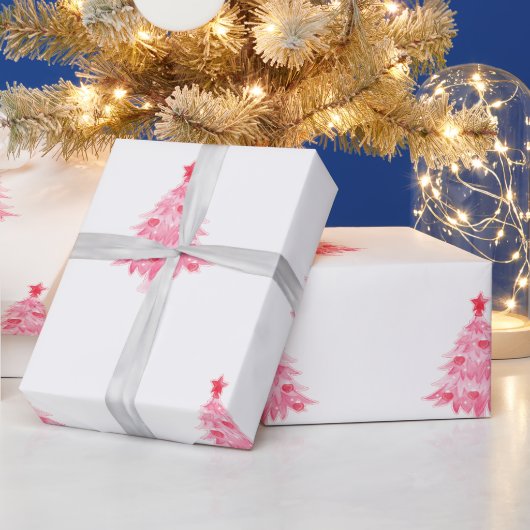 Roze structuur cadeaupapier (Feestdagen)