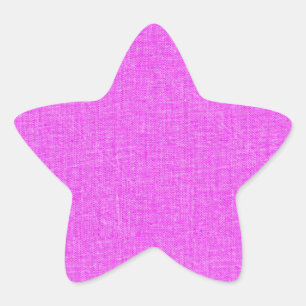 Roze structuur gestructureerd patroon op ster sticker