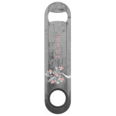 Roze structuur van harten Aangepaste opening voor  Speed Flessenopener (Voorkant)