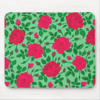 roze struiken muismat