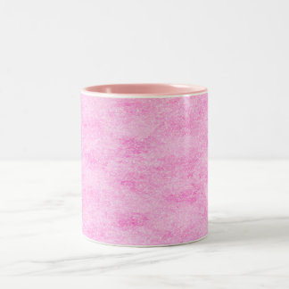 Roze suiker tweekleurige koffiemok