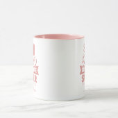 Roze Super Moeder Mok (Midden)