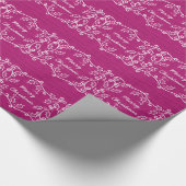 Roze superfijn papier (Hoek)