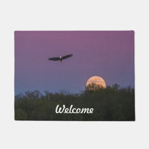 Roze Supermoon Eagle Deurmat