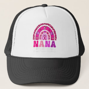 Roze supportkraad Nana Breast Cancer Ribbon Rainb Trucker Pet