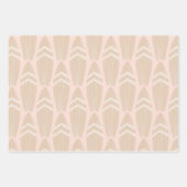 Roze surfplanband inpakpapier vel (Voorkant)