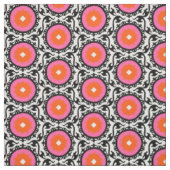 Roze Suzani Pattern Stof (Swatch)