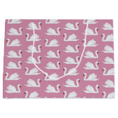 Roze Swan Groot Cadeauzakje (Voorkant)