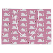 Roze Swan Groot Cadeauzakje (Achterkant)