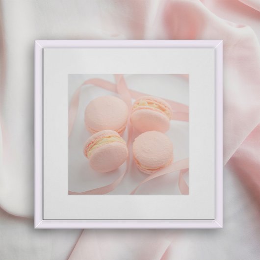 Roze Sweet Macarons keuken poster | Macarons
