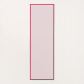 Roze Swirl Design Zen Yoga Namaste Yogamat (Achterkant)