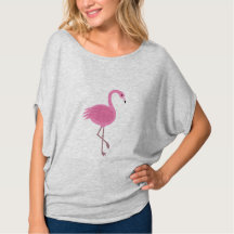 Roze T-shirt Flamingo | T-shirt