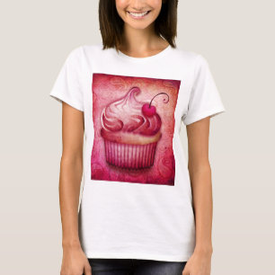 Roze T-shirt van Paisley Cupcake