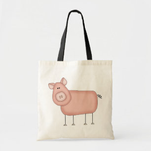 Roze T-shirts, roze roodrokken Tote Bag
